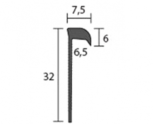 PVC-Kante 7,5mm